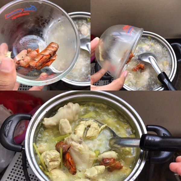 ไก่ต้มขมิ้น ไก่ต้มขมิ้น