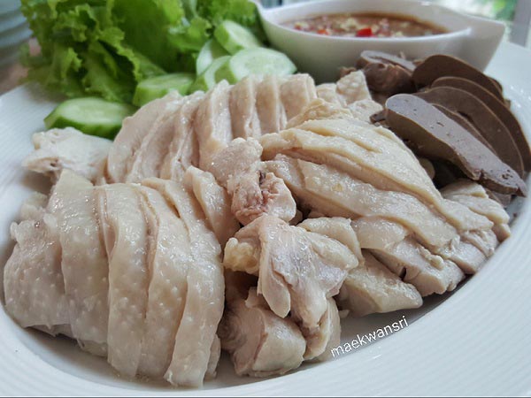 ข้าวมันไก่ต้ม ข้าวมันไก่ต้ม