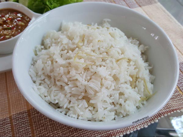 ข้าวมันไก่ต้ม ข้าวมันไก่ต้ม