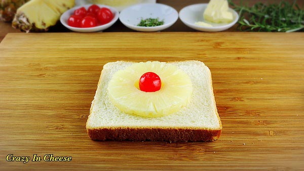 ขนมปังแซนด์วิชฮาวายเอี้ยน ขนมปังแซนด์วิชฮาวายเอี้ยน