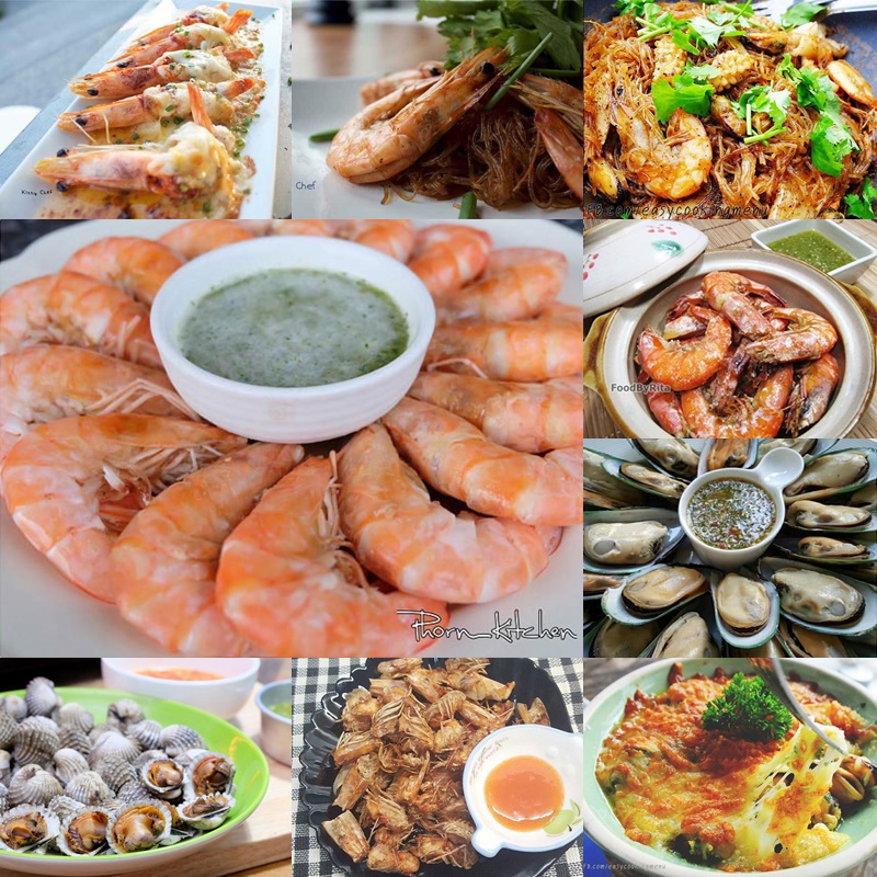 13 สูตรอาหารทะเลอบ 13 สูตรอาหารทะเลอบ