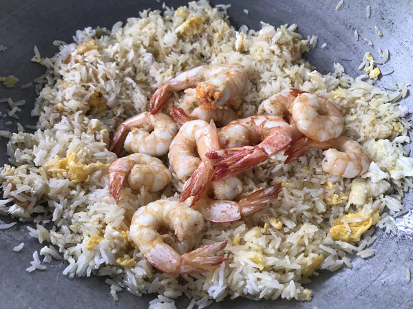 ข้าวผัดกุ้ง ข้าวผัดกุ้ง