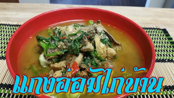 แกงอ่อมไก่บ้าน แกงอ่อมไก่บ้าน