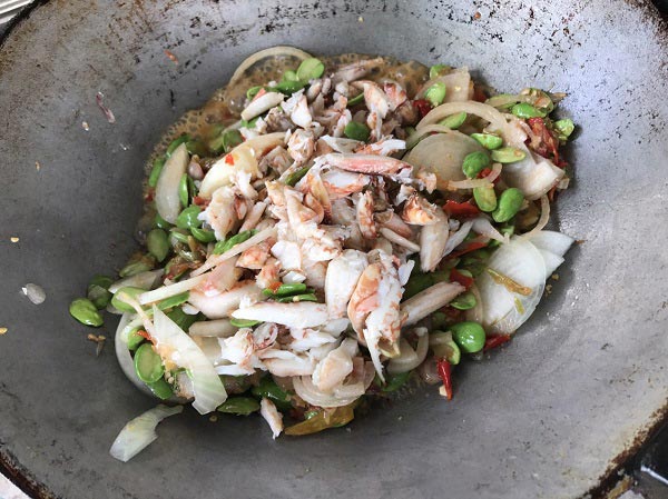 ผัดสะตอปู ผัดสะตอปู