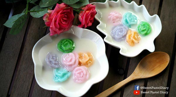 10 สูตรทำบัวลอยหลากสี 10 สูตรทำบัวลอยหลากสี