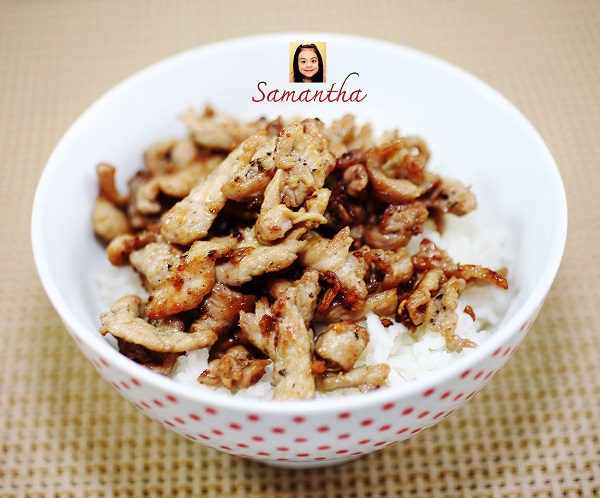 สูตรข้าวหมูทอด สูตรข้าวหมูทอด