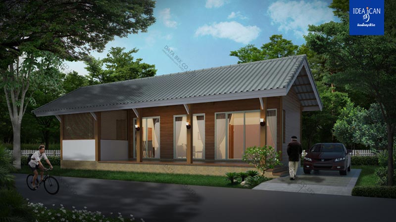 แบบบ้านชั้นเดียว แบบบ้านชั้นเดียว