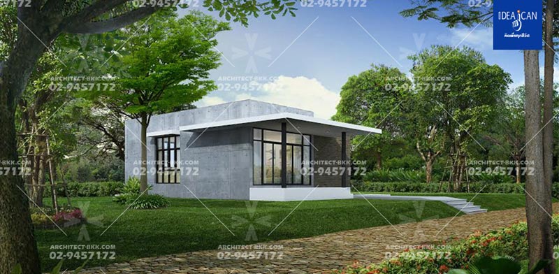 แบบบ้านชั้นเดียว แบบบ้านชั้นเดียว