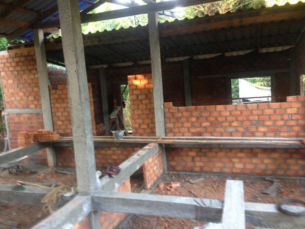บ้านชั้นเดียวยกพื้นมีระเบียง บ้านชั้นเดียวยกพื้นมีระเบียง