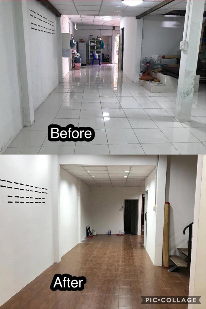 รีโนเวทบ้านครึ่งปูนครึ่งไม้ 2 ชั้น รีโนเวทบ้านครึ่งปูนครึ่งไม้ 2 ชั้น