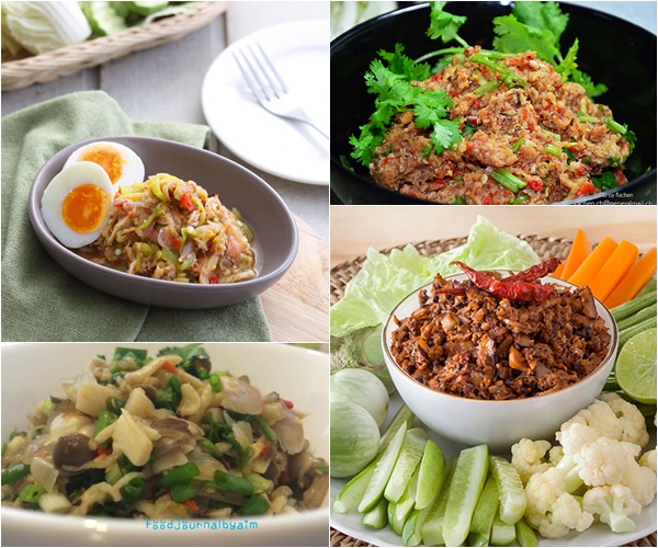 น้ำพริกเห็ด น้ำพริกเห็ด