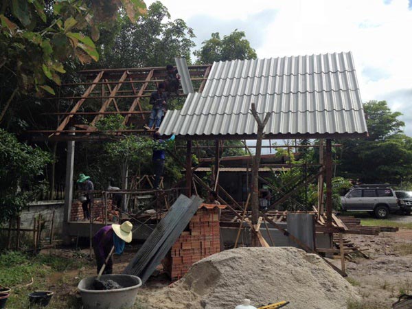 บ้านไม้ชั้นเดียวยกพื้นสูง บ้านไม้ชั้นเดียวยกพื้นสูง