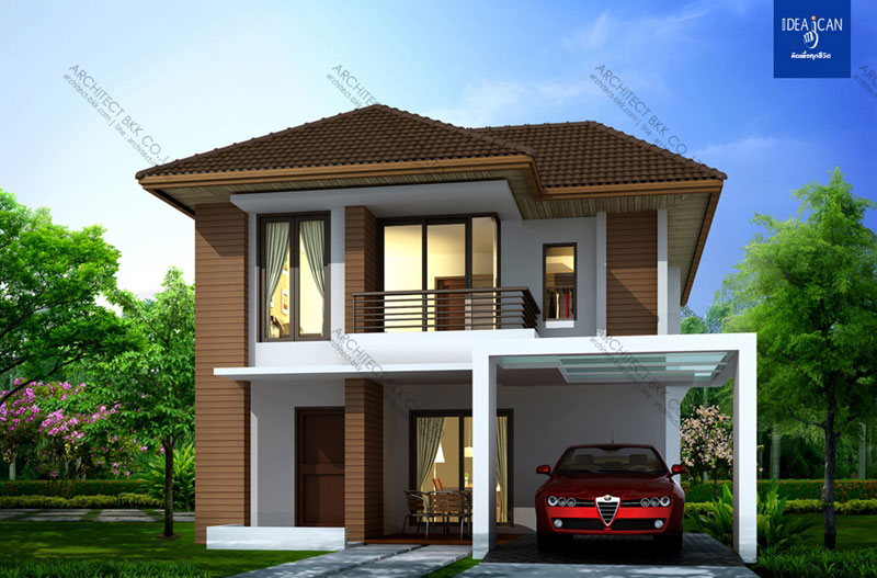 แบบบ้านสองชั้นฟรี แบบบ้านสองชั้นฟรี