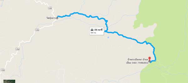 บ้านป่าบงเปียง แผนที่ บ้านป่าบงเปียง แผนที่