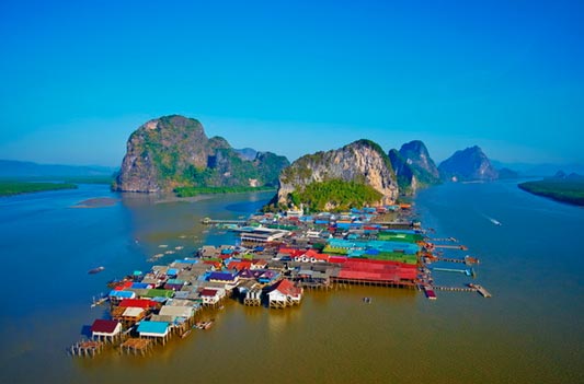 สถานที่ท่องเที่ยวเกาะปันหยี สถานที่ท่องเที่ยวเกาะปันหยี