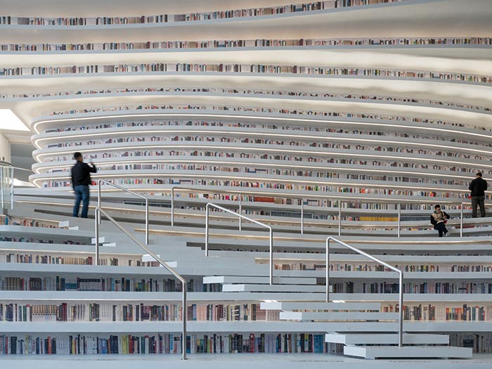 Tianjin Binhai Public Library Tianjin Binhai Public Library