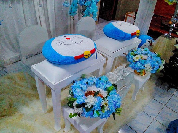 งานแต่งแฮนด์เมด จัดเต็มธีมโดราเอมอน งานแต่งแฮนด์เมด จัดเต็มธีมโดราเอมอน