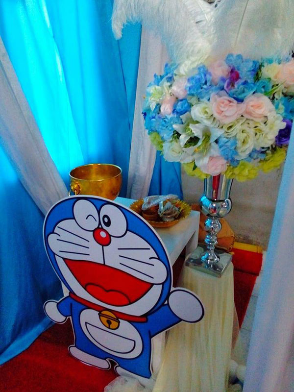 งานแต่งแฮนด์เมด จัดเต็มธีมโดราเอมอน งานแต่งแฮนด์เมด จัดเต็มธีมโดราเอมอน