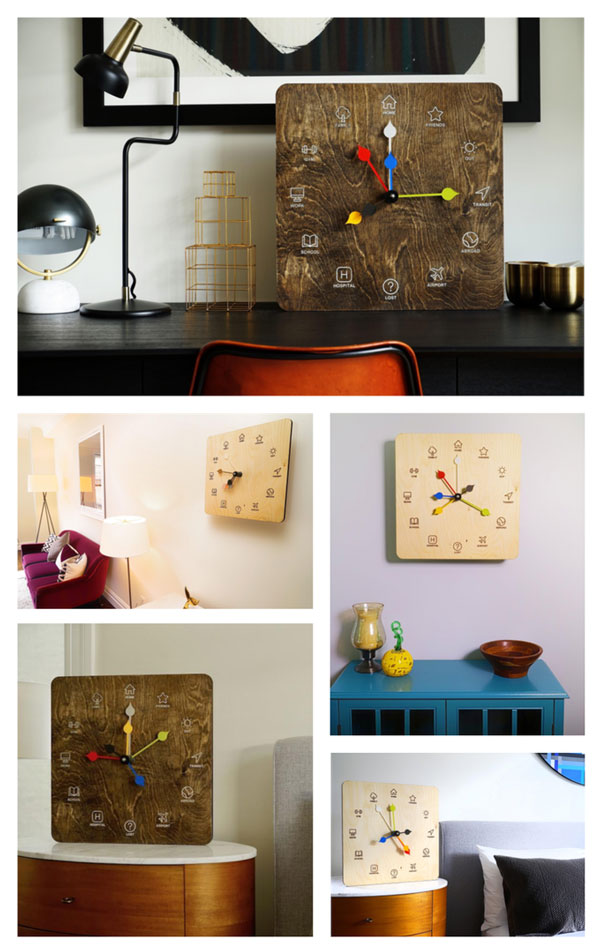 Eta Clock นาฬิกาแขวนผนังอัจฉริยะ Eta Clock นาฬิกาแขวนผนังอัจฉริยะ