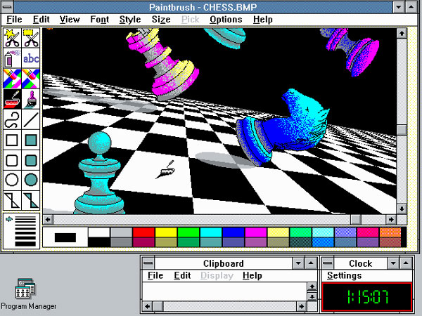 โปรแกรม Paint โปรแกรม Paint