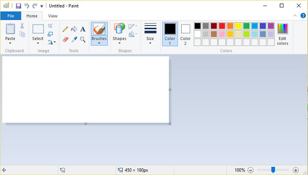 โปรแกรม Paint โปรแกรม Paint