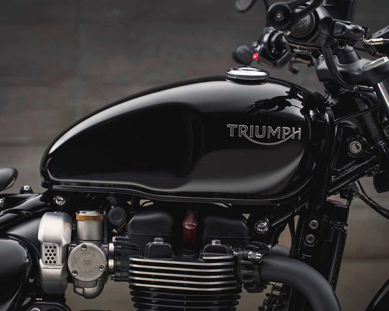 Triumph Bonneville Bobber Black Triumph Bonneville Bobber Black