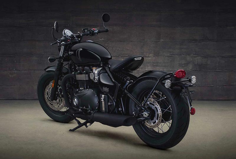 Triumph Bonneville Bobber Black Triumph Bonneville Bobber Black