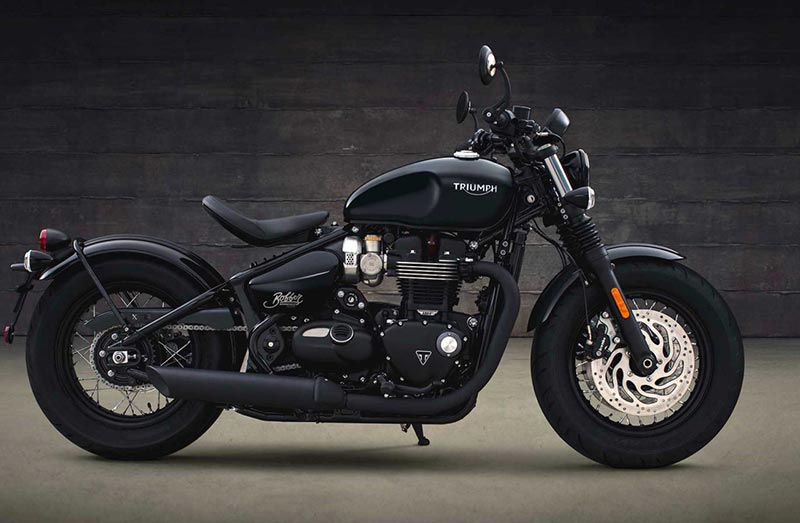 Triumph Bonneville Bobber Black Triumph Bonneville Bobber Black