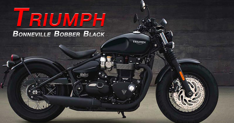 Triumph Bonneville Bobber Black Triumph Bonneville Bobber Black