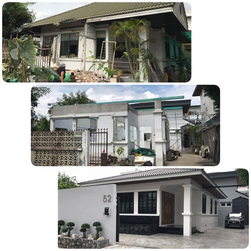 รีโนเวทบ้านเก่าชั้นเดียว รีโนเวทบ้านเก่าชั้นเดียว