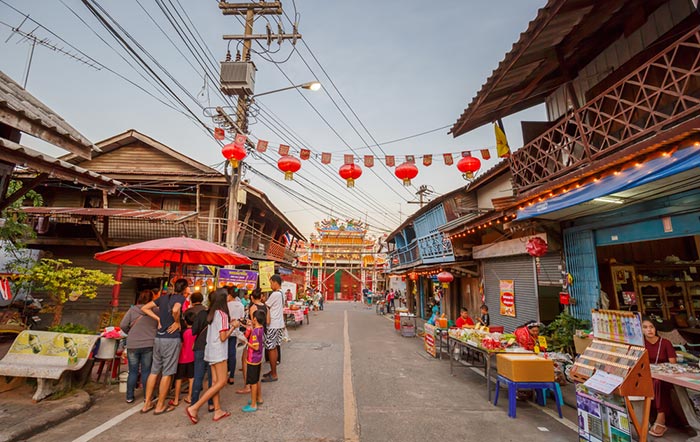 ตลาดจีนชากแง้ว ตลาดจีนชากแง้ว
