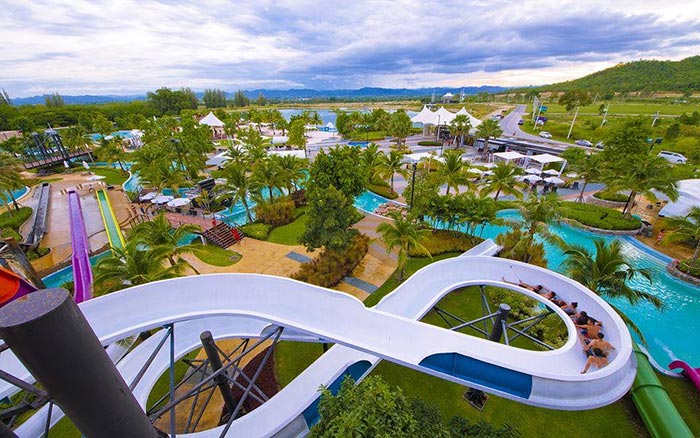 ที่พักที่มีสวนน้ำ ที่พักที่มีสวนน้ำ