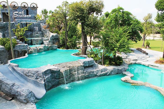 ที่พักที่มีสวนน้ำ ที่พักที่มีสวนน้ำ