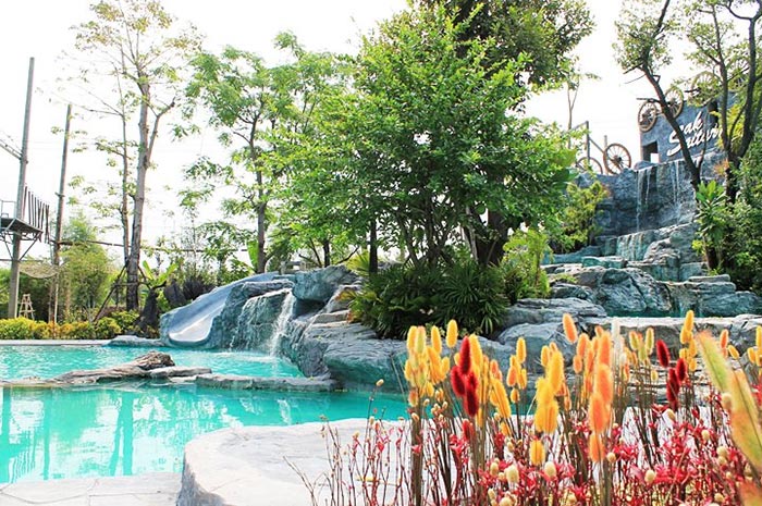 ที่พักที่มีสวนน้ำ ที่พักที่มีสวนน้ำ