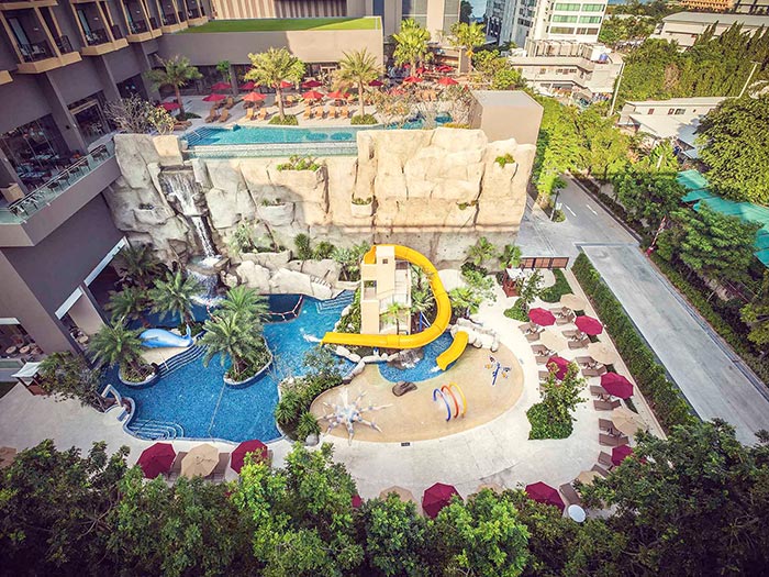 ที่พักที่มีสวนน้ำ ที่พักที่มีสวนน้ำ