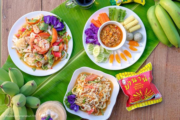 ร้านอาหารกาญจนบุรีสไตล์ฟาร์ม ร้านอาหารกาญจนบุรีสไตล์ฟาร์ม