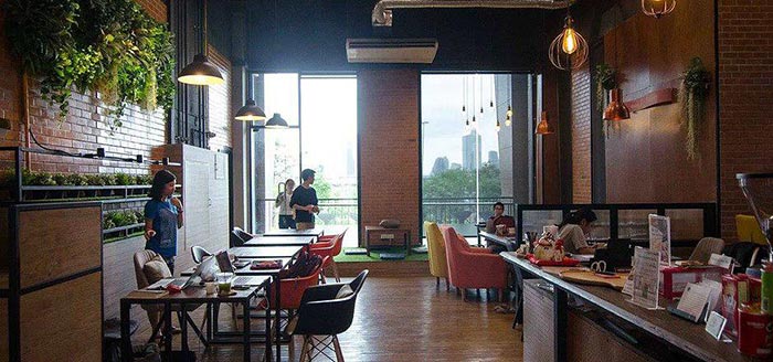ร้านกาแฟ นั่งทำงาน ร้านกาแฟ นั่งทำงาน