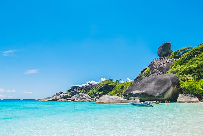 เกาะหาดทรายขาวฝั่งอันดามัน เกาะหาดทรายขาวฝั่งอันดามัน