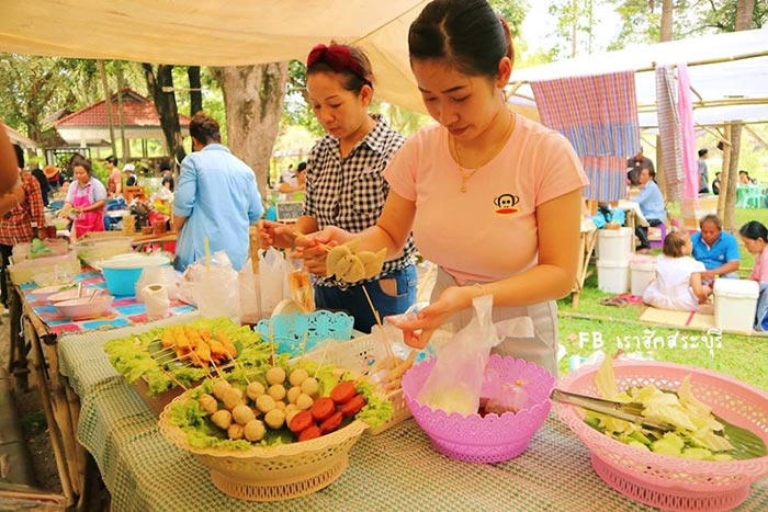 ตลาดในสวน สระบุรี ตลาดในสวน สระบุรี