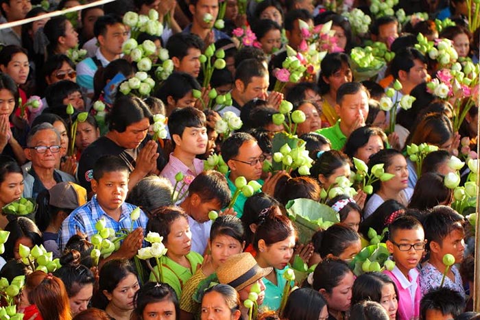 ประเพณีรับบัว 2561 ประเพณีรับบัว 2561