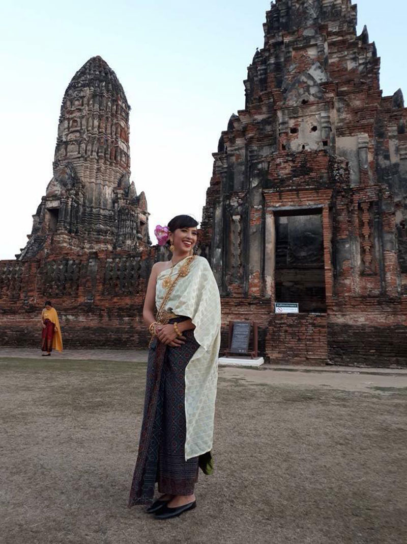 คุณใหม่ สิริกิติยา สวมชุดไทยร่วมย้อนอดีต ตามรอยละคร บุพเพสันนิวาส คุณใหม่ สิริกิติยา สวมชุดไทยร่วมย้อนอดีต ตามรอยละคร บุพเพสันนิวาส