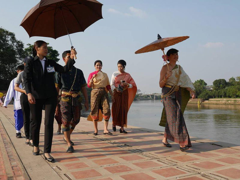 คุณใหม่ สิริกิติยา สวมชุดไทยร่วมย้อนอดีต ตามรอยละคร บุพเพสันนิวาส คุณใหม่ สิริกิติยา สวมชุดไทยร่วมย้อนอดีต ตามรอยละคร บุพเพสันนิวาส