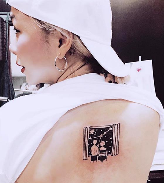 รอยสักดารา รอยสักดารา