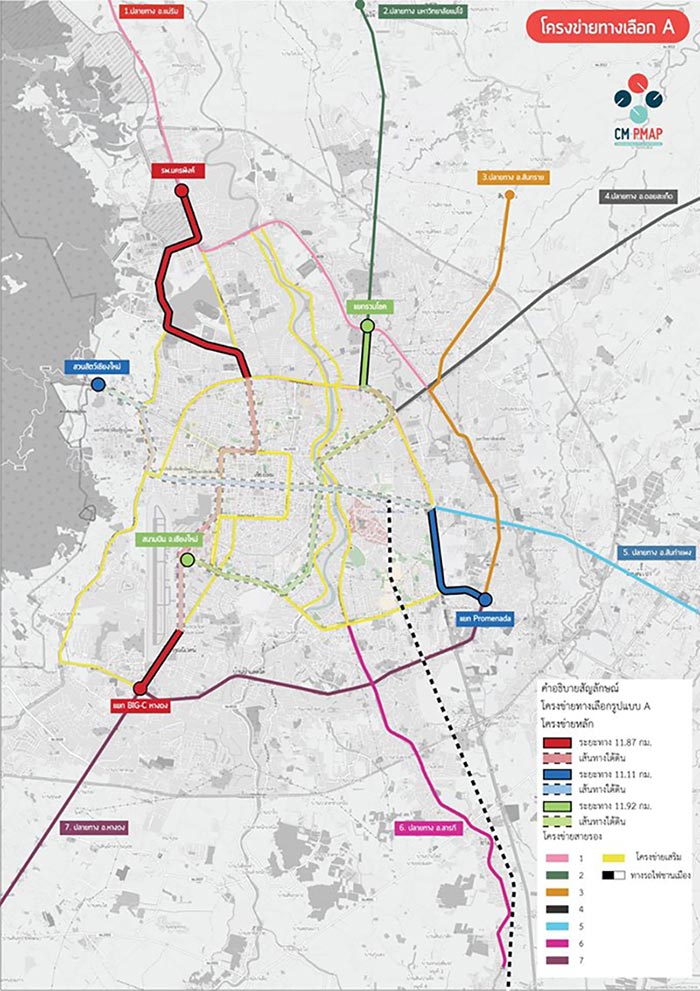 รถไฟฟ้าเชียงใหม่ รถไฟฟ้าเชียงใหม่