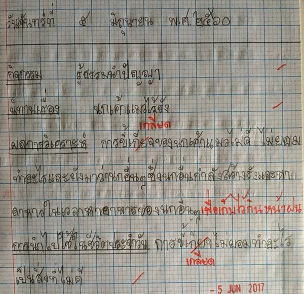 ครูตรวจการบ้านผิด ครูตรวจการบ้านผิด