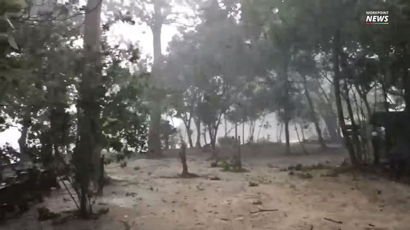 พายุถล่มเกาะห้อง จ.กระบี่ พายุถล่มเกาะห้อง จ.กระบี่