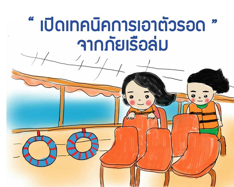 วิธีเอาตัวรอดจากเรือล่ม วิธีเอาตัวรอดจากเรือล่ม