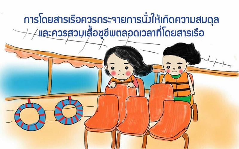 วิธีเอาตัวรอดจากเรือล่ม วิธีเอาตัวรอดจากเรือล่ม