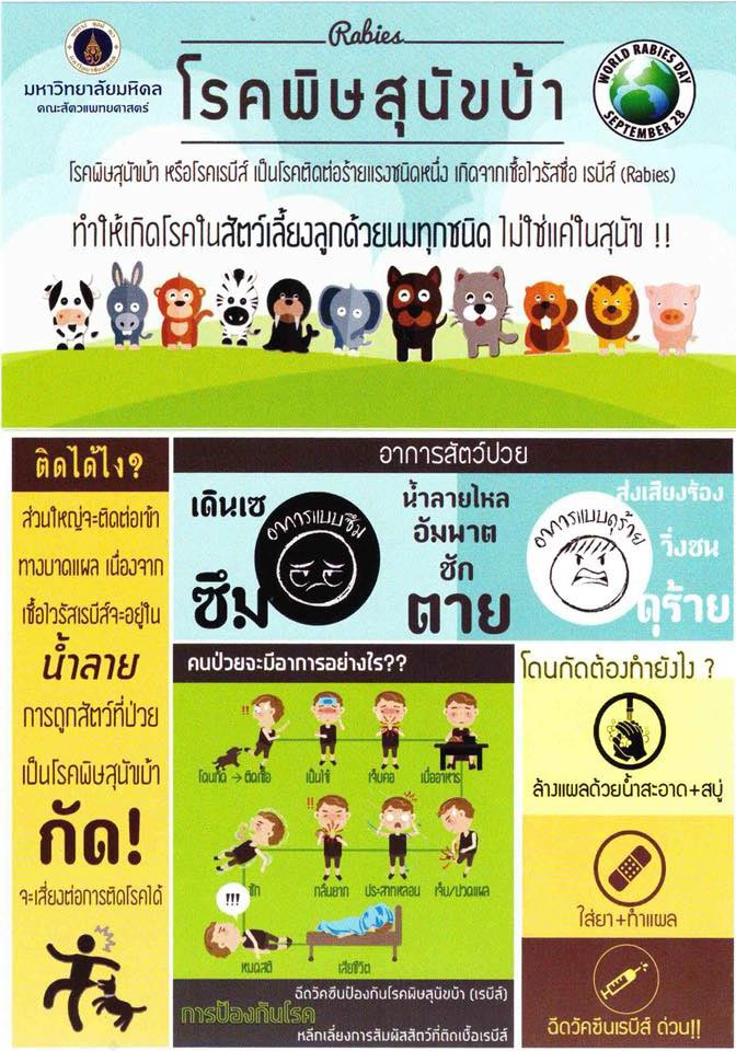 โรคพิษสุนัขบ้า โรคพิษสุนัขบ้า