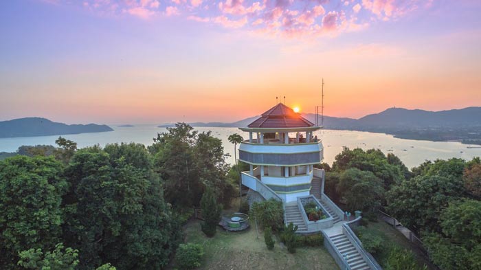 ที่เที่ยวภูเก็ตไม่ใช่ทะเล หอชมวิวเขาขาด